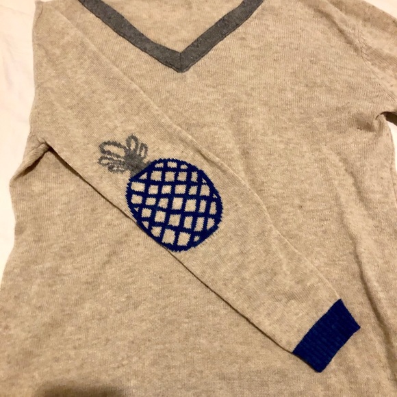 Dr. Bloom sweater with pineapples on the elbows - Picture 4 of 5